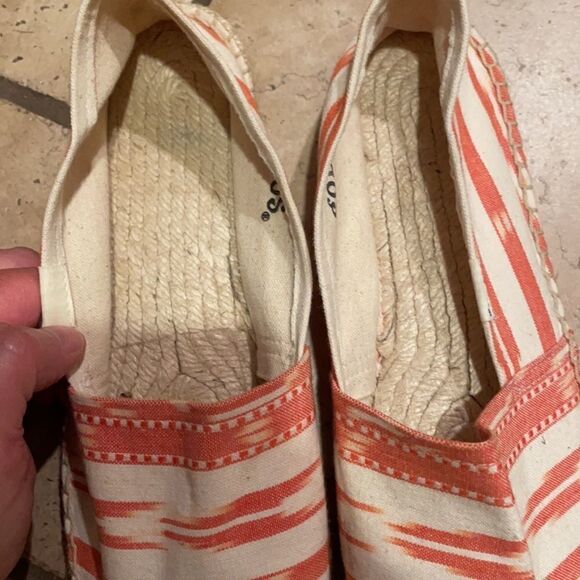 Soludos Res & White Ikat Espadrilles - Picture 7 of 9